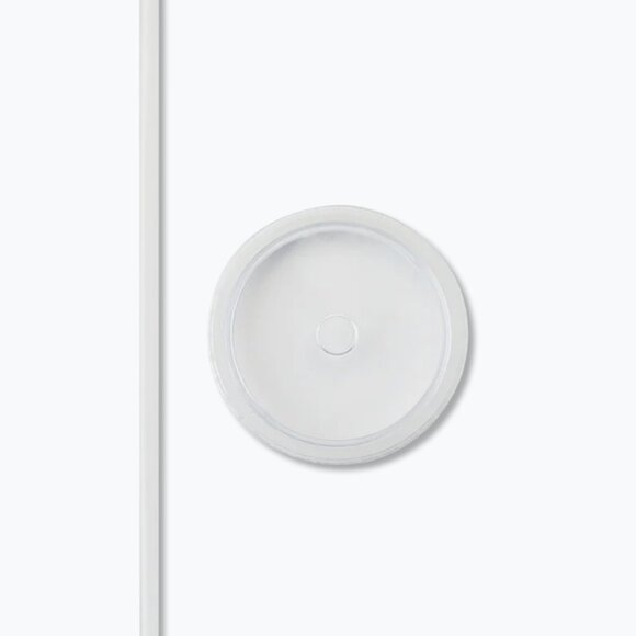 24oz Plastic Ghost Straw Tumbler - Picture 3 of 3